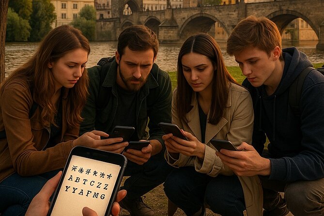 In Pursuit of Astrolabe: Prague Self Guided Mystery Game - Charles Bridge and the pressure of the route
