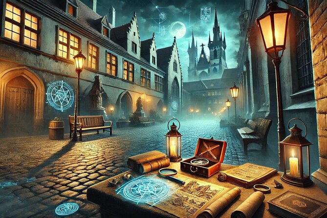 In Pursuit of Astrolabe: Prague Self Guided Mystery Game - How the smartphone game works