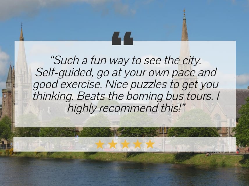 Inverness: City Walking Tour & Exploration Game - What the $37 group price gives you