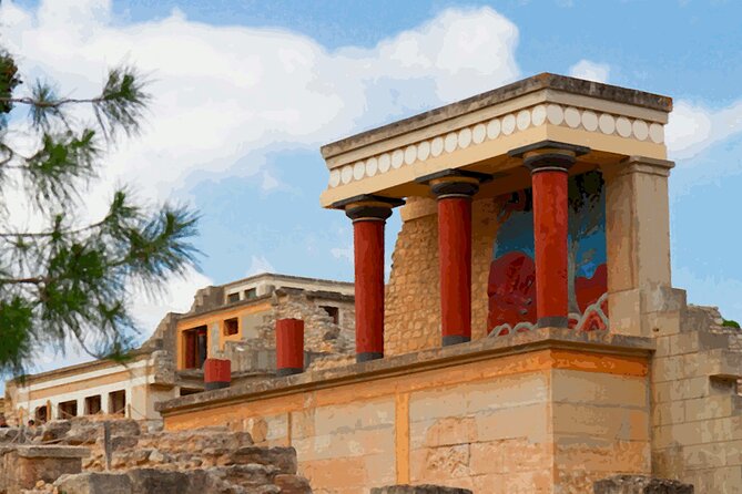 Knossos Palace Self-Guided Treasure Hunt & Tour - The Horns of Consecration finish