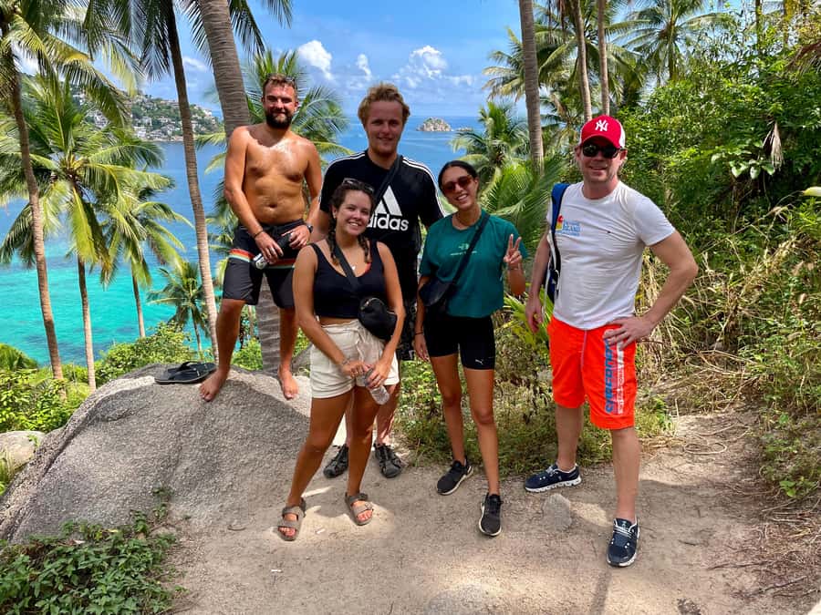 Ko Tao: Puzzle-Solving, Island Adventure, Treasure Hunt - Two viewpoints and one worthwhile hill climb