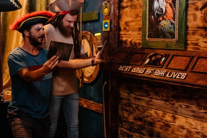 Legend of Skull Island Immersive Escape Room Experience - Entering Captain Skag’s quarters in Brasov