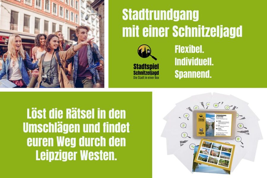 Leipzig: Scavenger Hunt Self-Guided Tour - Why Leipzig West suits a puzzle walk