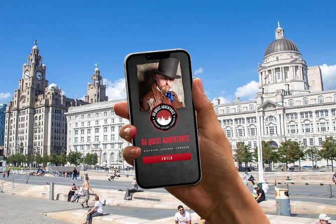 Liverpool Quest: Self Guided City Walk & Immersive Treasure Hunt - Moving into the business district