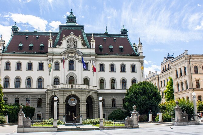 Ljubljana Scavenger Hunt and Highlights Self Guided Audio Tour - Town Hall and St. Nicholas Cathedral