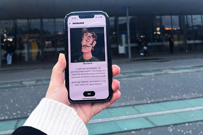 Maastricht Self Guided Sherlock Holmes Murder Mystery Game - How the phone game works