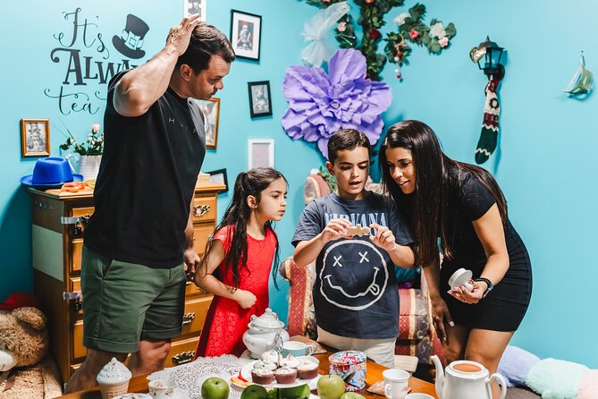 Mad Hatter's Hat Escape Room Experiences - A Mad Hatter room that changes every time