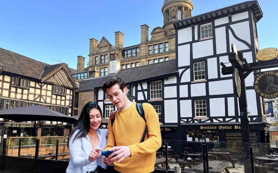 Manchester: City Walking Tour & Exploration Game - Piccadilly, street art, and a historical connection