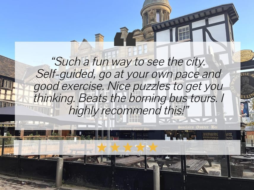 Manchester: City Walking Tour & Exploration Game - Northern Quarter and NOMA