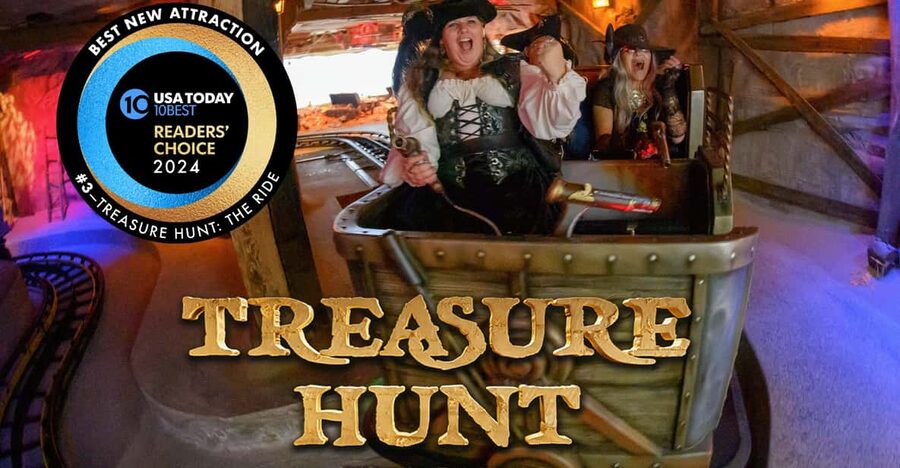 Monterey: Treasure Hunt The Ride - Ticket + Power-Up Combo - Facing Skeleton Pirates and the Ghost of Bouchard
