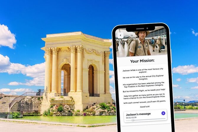 Montpellier City Exploration Game and Tour on your Phone - Place de la Comédie, Montpellier’s grand opening scene