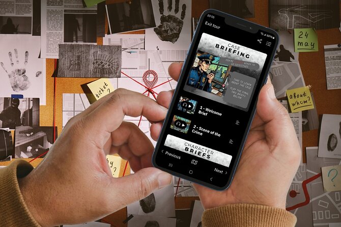 Murder Mystery Detective Experience in Loveland CO - Choosing the walking map or driving map
