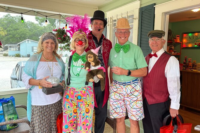 Murder Mystery Trolley: Who Killed The Circus Queen? - Drinks, seating, and practical comfort