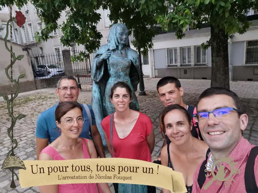 Nantes: Outdoor Escape Game - Mousquetaires - How the two-hour route works