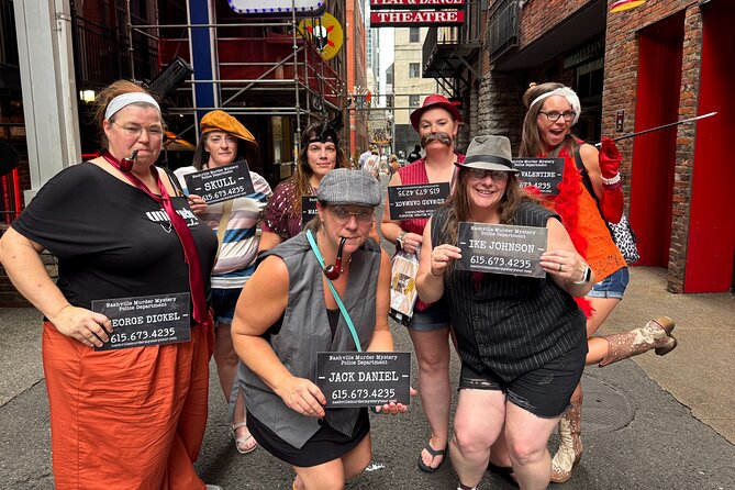 Nashville Noir: Murder Mystery Game & Pub Crawl - Printer’s Alley sets the scene