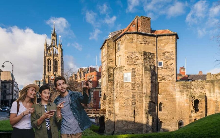 Newcastle: City Walking Tour & Exploration Game - Railway stories, St Nicholas’ Cathedral, and unusual clues