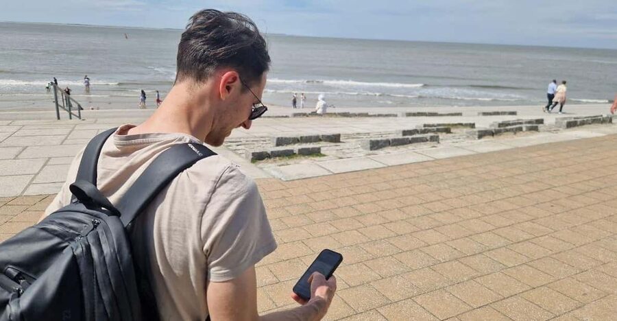 Norderney: interactive puzzle walk across the island - The real pace: 90 to 120 minutes, with room to stop