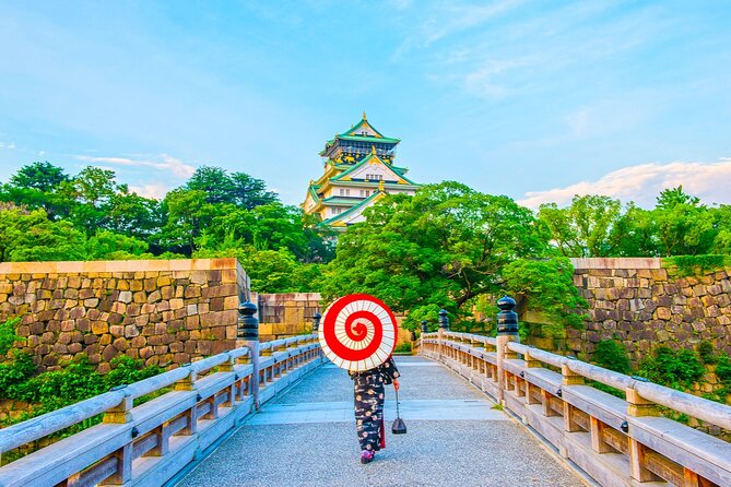 Osaka Food Quest: Self-Guided Culinary & History Adventure - Ebisu Bridge and the bright heart of Dotonbori