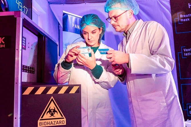 Outbreak Escape Room - Family appeal, with a few limits