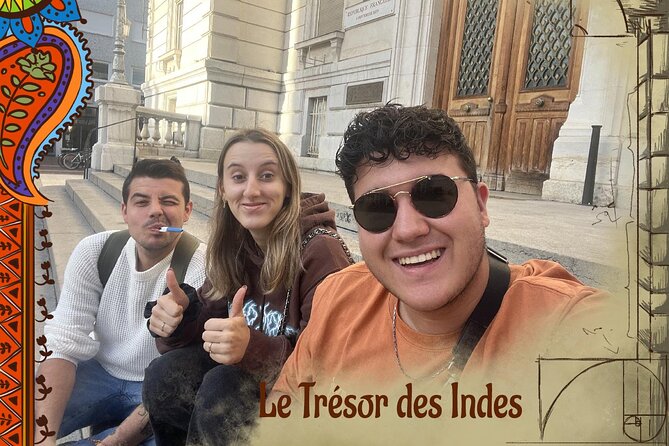 Outdoor Escape Game | The Treasure of India - Start at the Palace of Justice with a digital mission