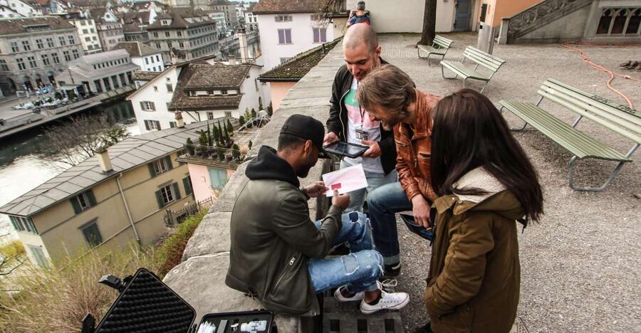 Outdoor Escape Game with Augmented Reality trough Zurich - Starting at Predigerplatz 22 in Zurich’s old town