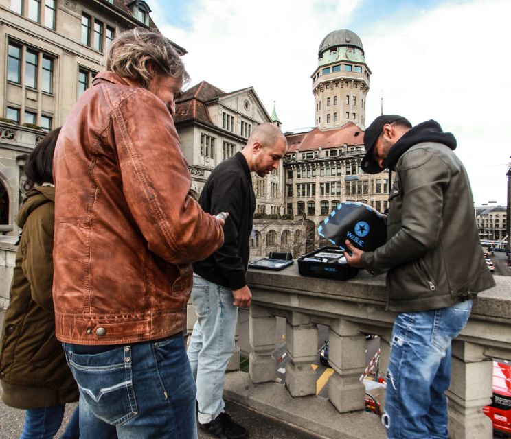Outdoor Escape Game with Augmented Reality trough Zurich - Choosing between Operation Mindfall and Magic Portal