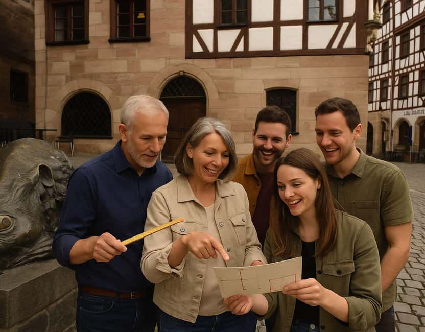 Outdoor Escape Game with Mystery Backpack in Nuremberg: Dürer's Legacy - Starting beside Dürer’s statue