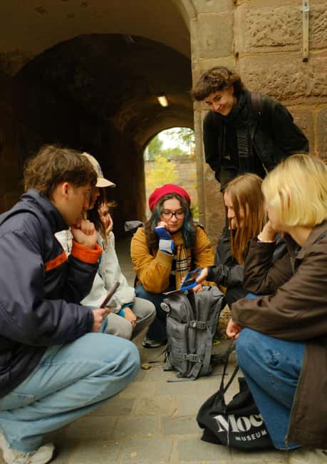 Outdoor Escape Game with Mystery Backpack in Nuremberg: Dürer's Legacy - How the mystery backpack works