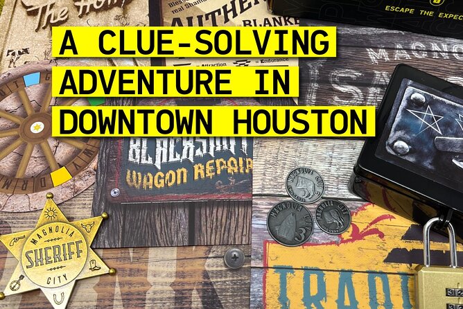 Outdoor Escape Room in Houston - Downtown - Key points at a glance