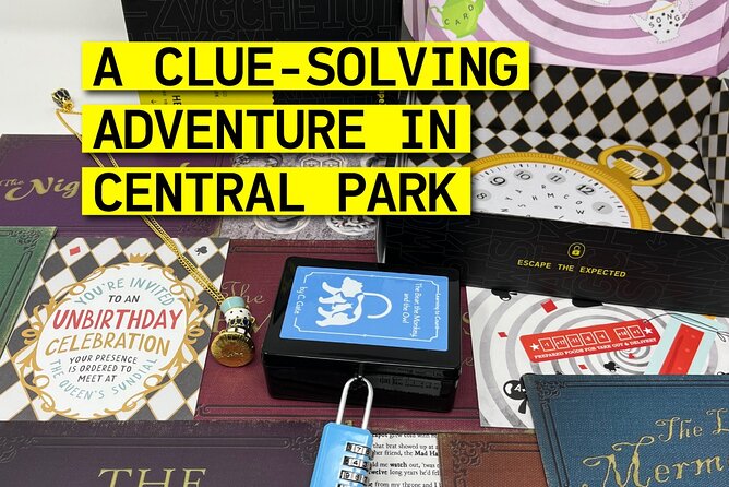 Outdoor Escape Room in New York City - Central Park - A Central Park game with a proper story