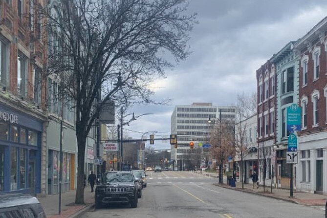 Outdoor Escape Room in Pittsburgh - Deutschtown - Using the box and app to solve the case