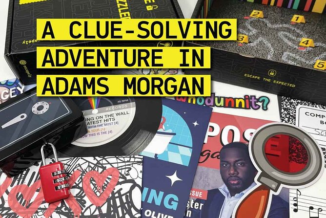 Outdoor Escape Room in Washington, D.C. - Adams Morgan - Turning Adams Morgan into a Murder Mystery