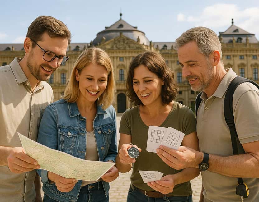 Outdoor Escape Tour – Puzzle Backpack Würzburg: The Lost Plan - Würzburg turns into a hands-on mystery