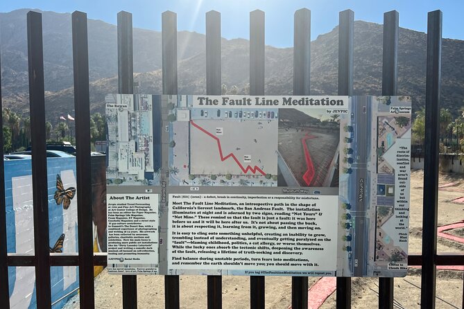 Palm Springs Shuffle Scavenger Hunt - Fountain of Life and the first set of clues