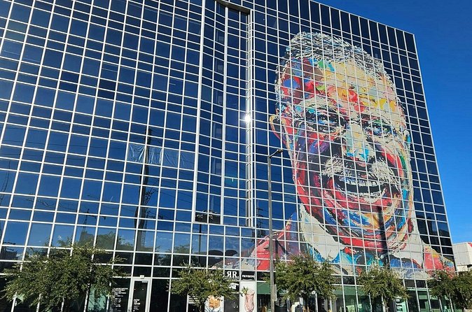 Phoenix Art Heist: Mural Mystery Exploration Game and Tour - The Theodore Roosevelt mural near The Theodore