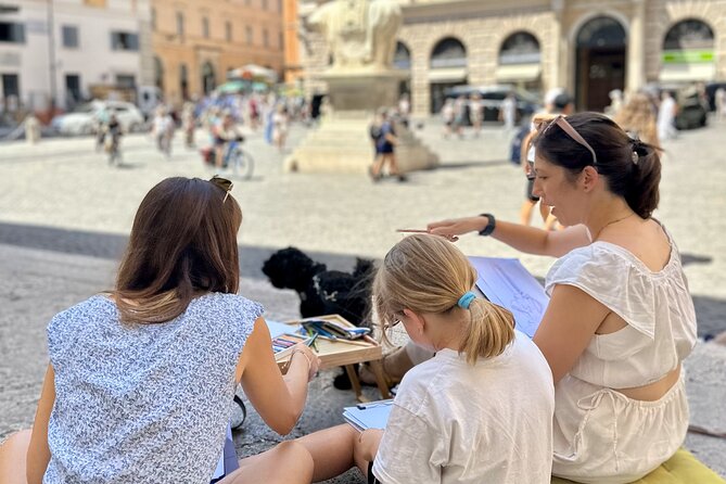 Private Family Scavenger Hunt & Art Lab Tour – Rome Landmarks - Key points at a glance