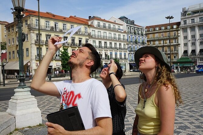 Private Outdoor Escape Game in Lisbon - Teatro Nacional Dona Maria II and Rossio add historic scenery