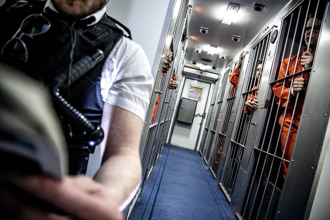 Private Prison Van Escape Game - London Immersive Experience - Inside the Real Prison Van