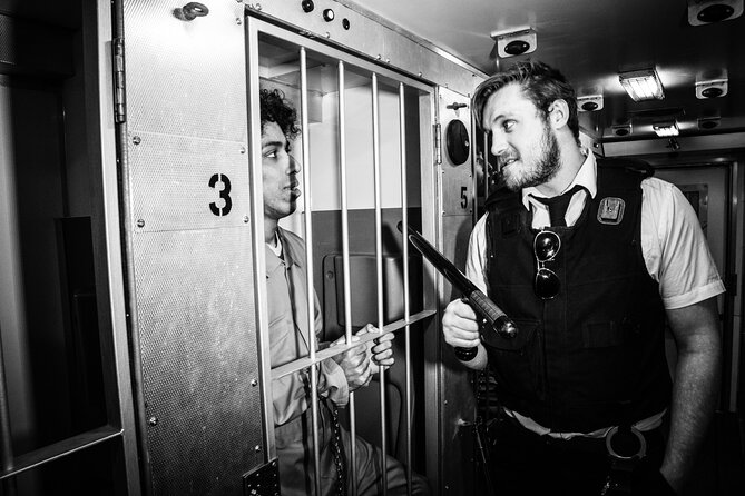 Private Prison Van Escape Game - London Immersive Experience - Arrive 30 Minutes Before Your Start