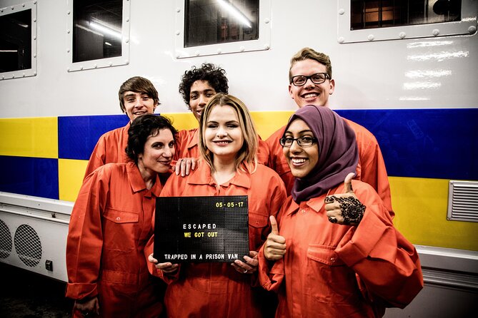 Private Prison Van Escape Game - London Immersive Experience - Practical Planning at Bunker 51