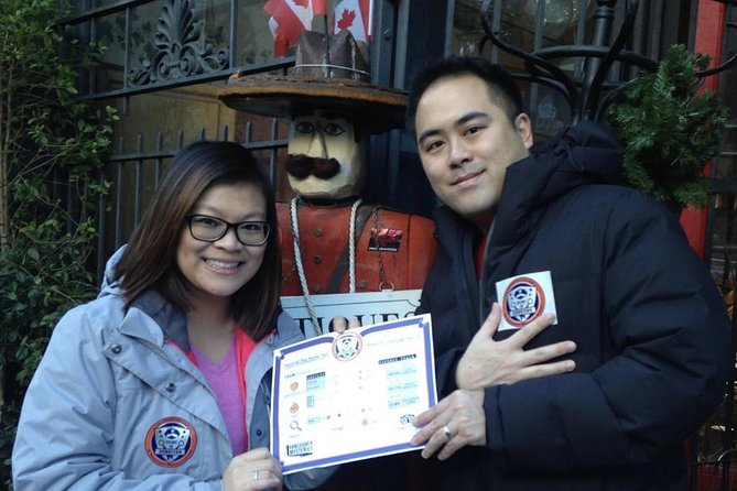 Private Vancouver Sightseeing Adventure: a Gastown murder mystery - Gastown streets, Maple Tree Square, and Victory Square