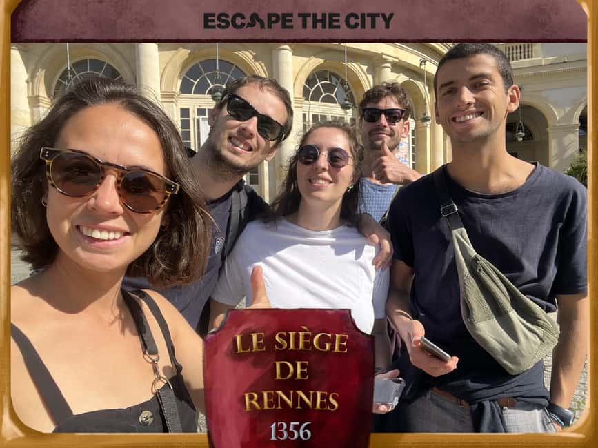 Rennes: Outdoor Escape Game - Le Siège de Rennes - Turning Rennes into a game board