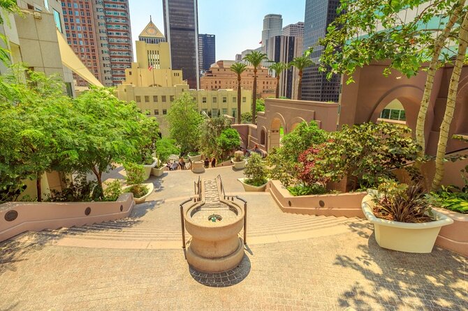 Self-Guided LA Scavenger Hunt: The Wonders Of Downtown LA - Sister Cities Monument and the return walk