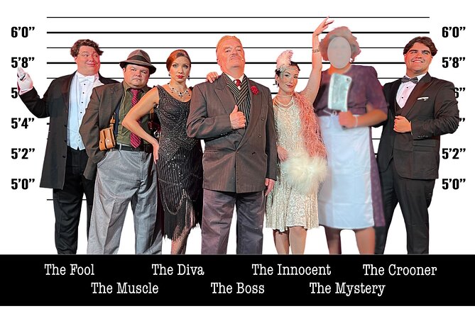 Speakeasy Murder Mystery Dinner Show in Orlando - A 1920s speakeasy near International Drive