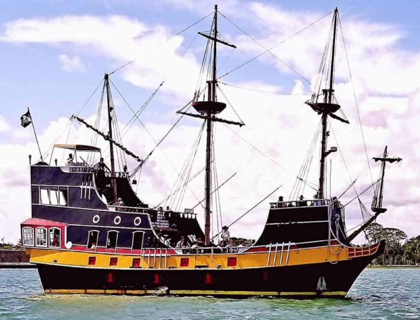 St. Augustine: Treasure Hunt Cruise with Onboard Show - Cannon fire, music, and the practical comfort question