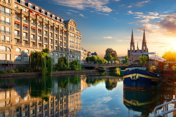 Strasbourg Scavenger Hunt and Highlights Self-Guided Audio Tour - Ponts Couverts and the medieval edge of Strasbourg