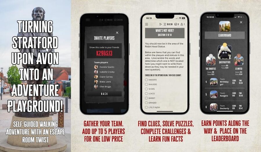 Stratford-upon-Avon: City Walking Tour & Exploration Game - A private outing with your own pace