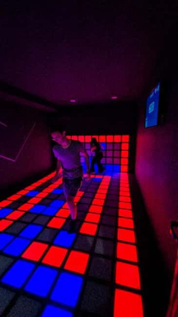 The Floor is Lava in Tirana Escape Room - Arriving Near the Center of Tirana