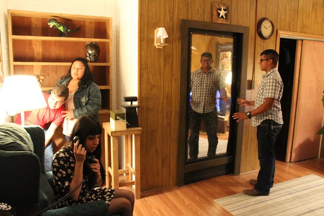 The Other Side: Paranormal Theme Escape Room by Extreme Escape San Antonio - Solving clues before the dimensions close
