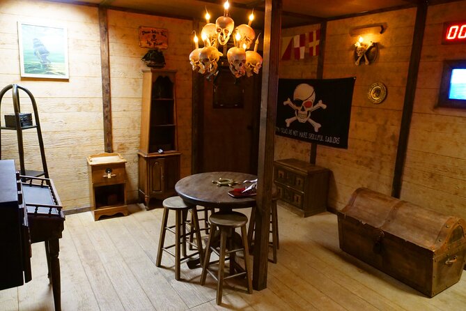 The Pirate Adventure Escape Room - Timing, access, and cancellation details
